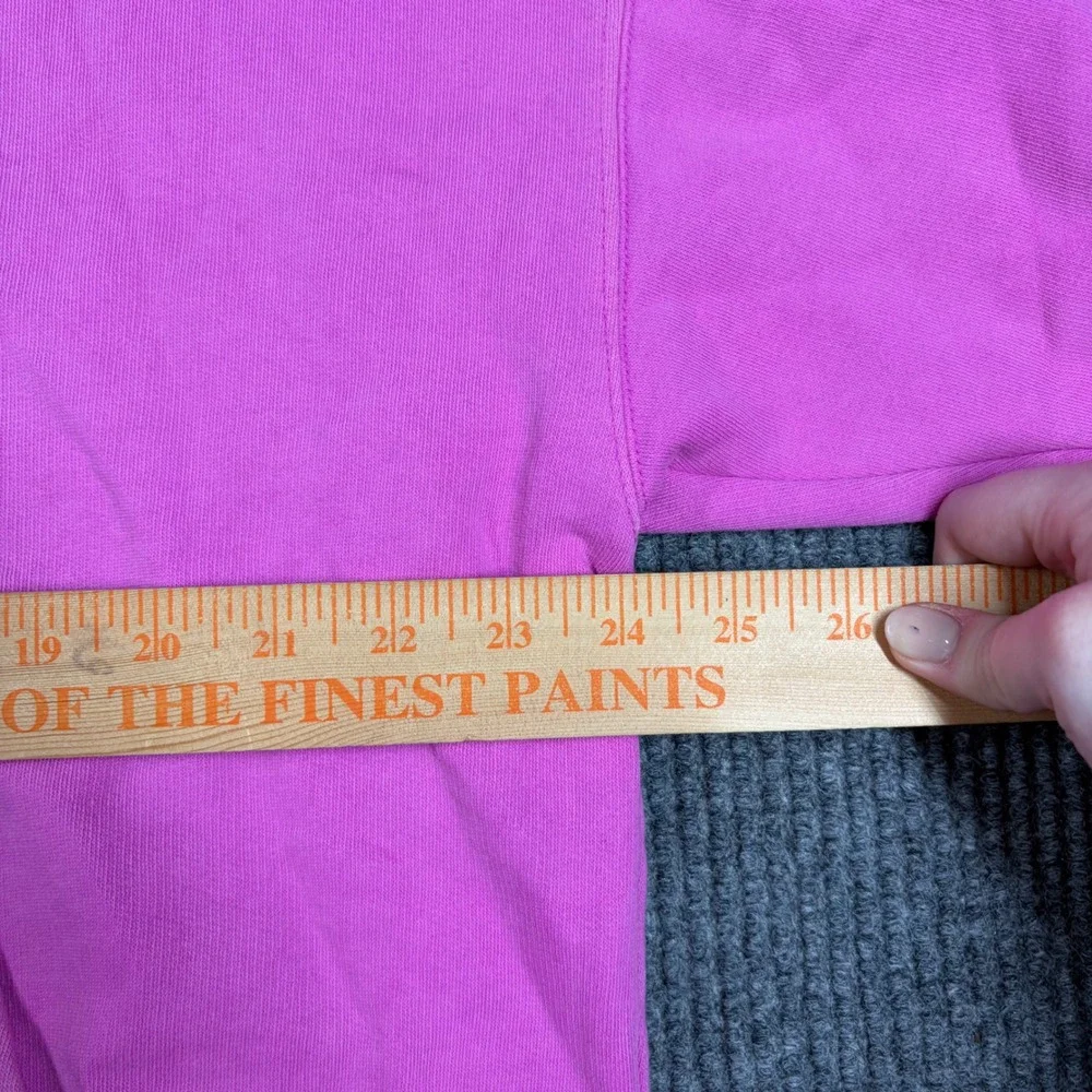 PINK Victoria's Secret Pullover Womens XL Quarter Zip Sweatshirt  Crop Fleece - Picture 6 of 9